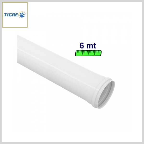 Tubo PVC Esgoto Série Normal (Barra 6m)