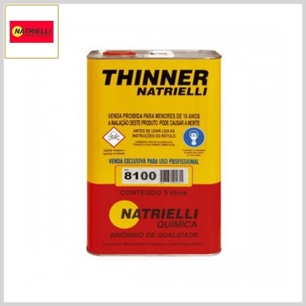 Solvente Thinner 8100 p/Limpeza e Graxas (5.0 lt)
