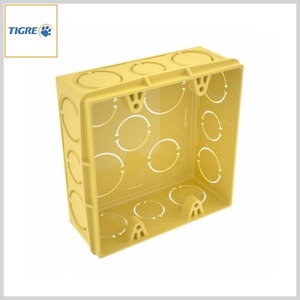 Caixa de Luz 4x4 PVC Tigreflex® Amarelo