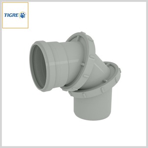 Conexão CurVar 90º PVC Esgoto Série Reforçada