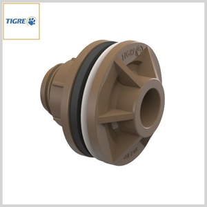 Adaptador PVC Água Fria Soldável c/Flange+Anel