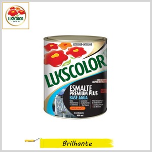 Esmalte Base Água Premium Plus Brilhante (Lata 900 ml)