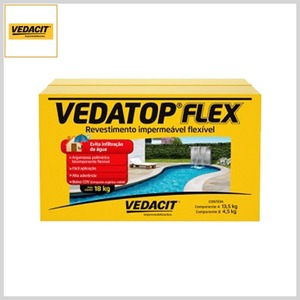 Revestimento Impermeável Flexível Vedatop Flex, 18kg