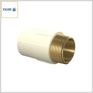 Conector CPVC Aquatherm® c/Adaptador Externo de Latão