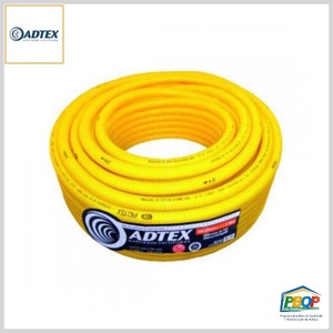 Eletroduto PVC Flexível Corrugado Amarelo
