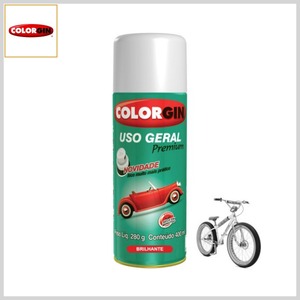 Tinta Spray Uso Geral Premium Brilhante Bicicletas, Lata 280g_400ml