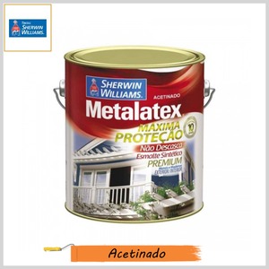 Esmalte Sintético Metalatex® Máxima Proteção Acetinado, Galão 3.6lt
