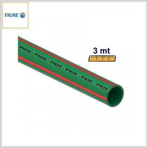 Tubo PPR Água PN20 Termofusão (Barra 3m)