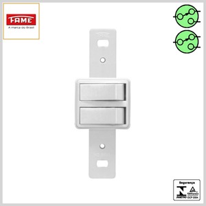 Módulo Elétrico Blanc 1 Interruptor 2 Teclas Paralelas