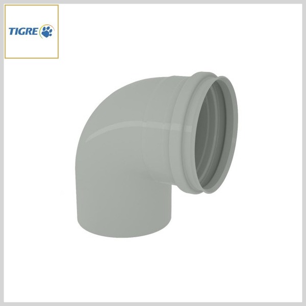 Joelho 90º PVC Esgoto Série Reforçada