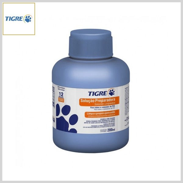 Solução Preparadora p/Tubos de PVC Soldável (200 ml)