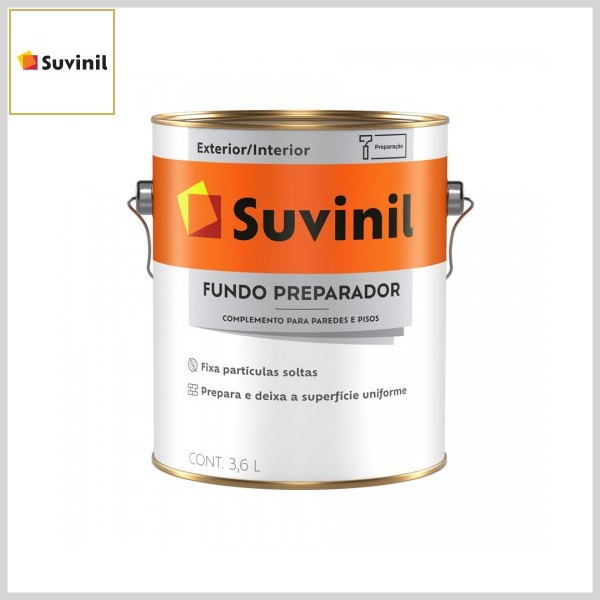 Fundo Preparador Base Água, Galão 3.6lt