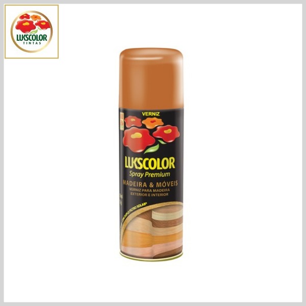 Verniz Spray Premium Madeiras e Móveis (Frasco 350 ml)