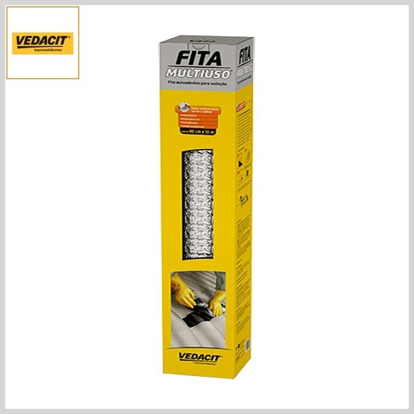 Fita Multiuso Auto-Adesiva Vedacit, 10mt x 90cm