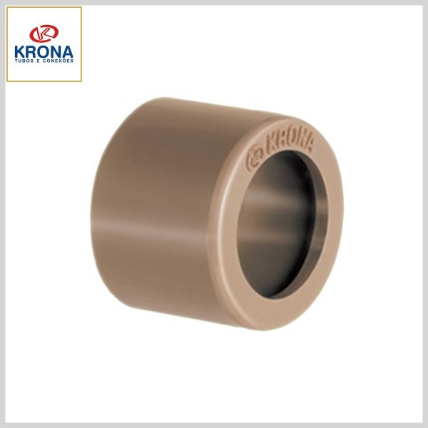 Bucha de Redução Curta PVC Marrom Soldável