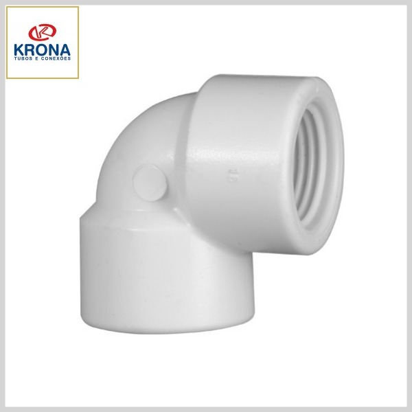 Joelho 90º PVC Água Fria Roscável