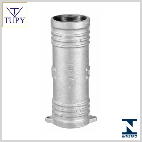 Adaptador FºGº Maleável BSP p/Caixa dÁgua de Concreto (Altura 200mm)