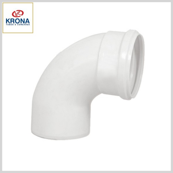 Curva Curta 90º PVC Esgoto Série Normal
