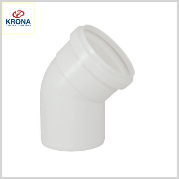 Joelho 45º PVC Esgoto Série Normal