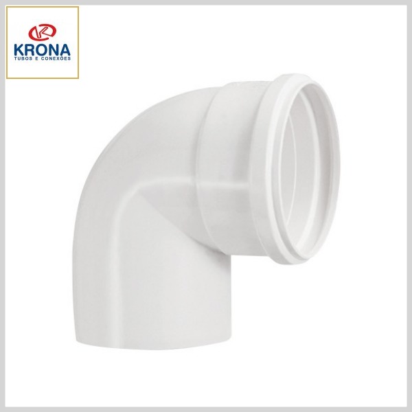 Joelho 90º PVC Esgoto Série Normal