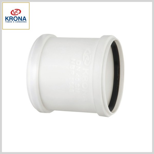 Luva de Correr PVC Esgoto Série Normal