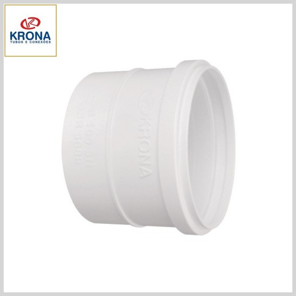Luva Simples PVC Esgoto Série Normal