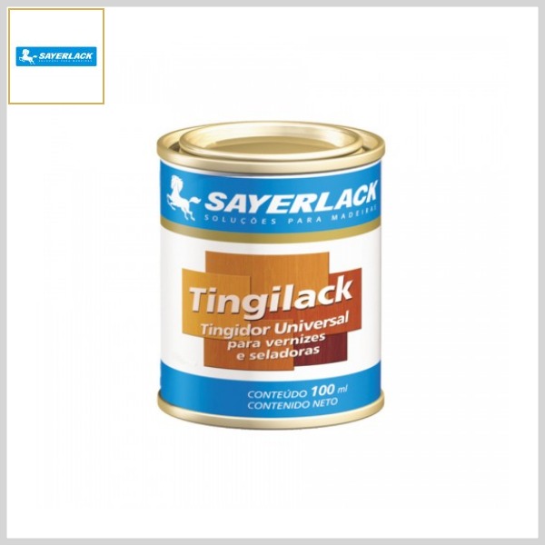 Tingidor Universal Tingilack p/Vernizes e Seladoras (Lata 100 ml)