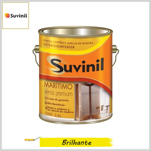 Verniz Marítimo Premium Brilhante, Galão 3.6lt